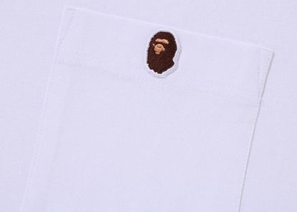 BAPE One Point Pocket Tee White