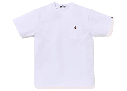 BAPE One Point Pocket Tee White