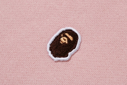 BAPE One Point Pullover Hoodie Pink