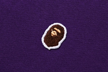 BAPE One Point Pullover Hoodie Purple
