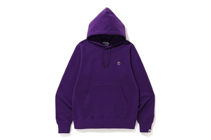 BAPE One Point Pullover Hoodie Purple