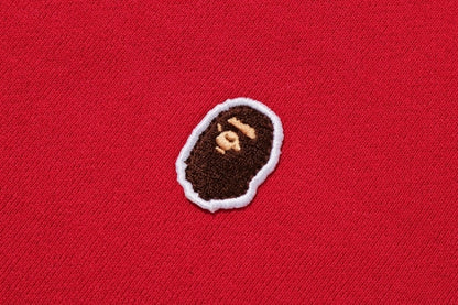 BAPE One Point Pullover Hoodie Red