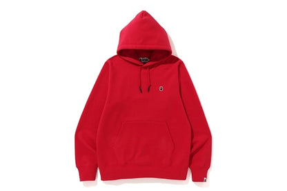 BAPE One Point Pullover Hoodie Red