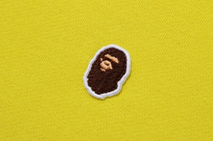 BAPE One Point Pullover Hoodie Yellow