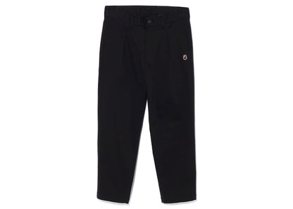 BAPE One Point Relaxed Fit Chino Pants Black