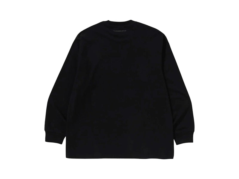 BAPE One Point Relaxed Fit L/S Tee Black