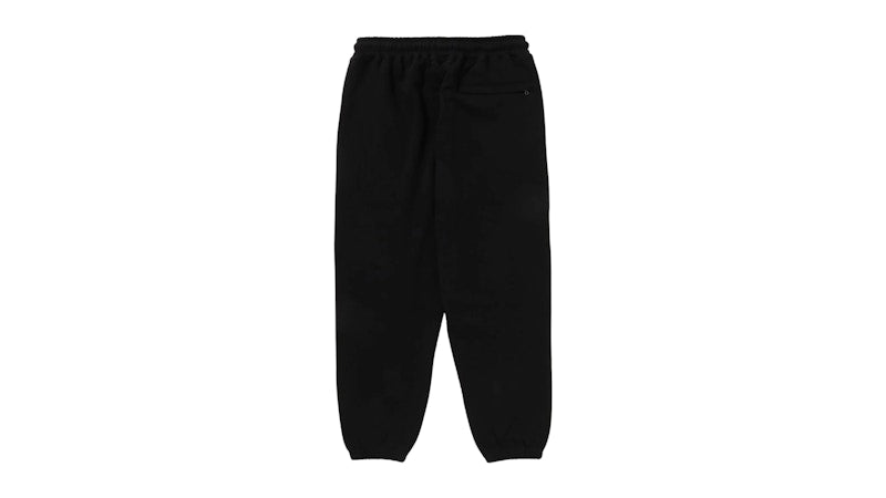 BAPE One Point Relaxed Fit Sweat Pants Black