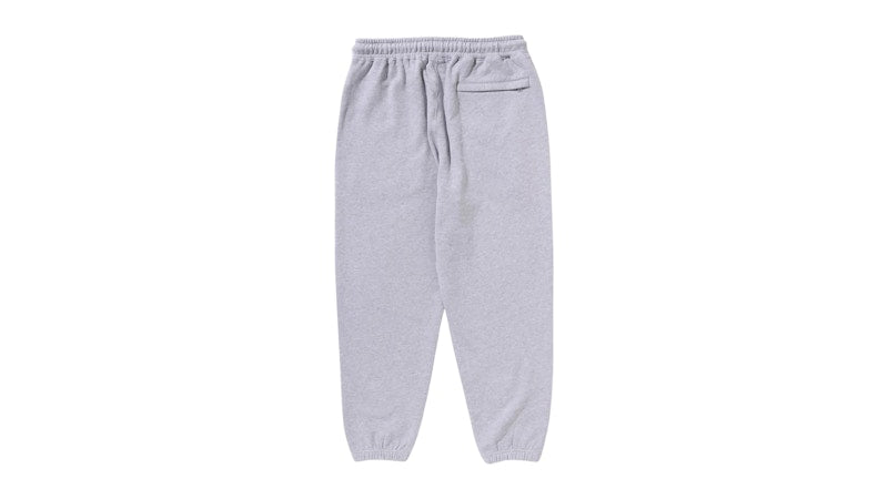 BAPE One Point Relaxed Fit Sweat Pants Gray