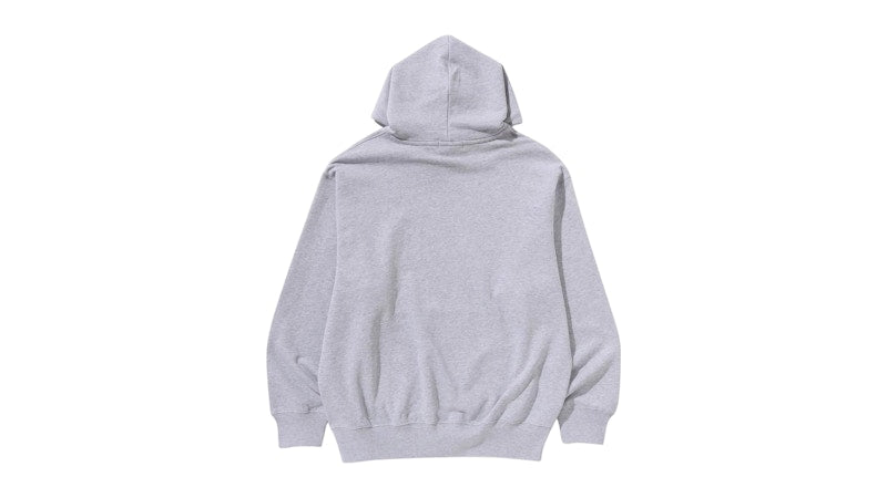 BAPE One Point Relaxed Pullover Hoodie Gray