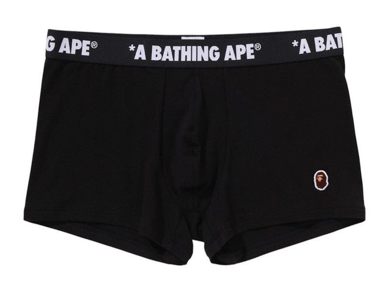 BAPE One Point Trunks Black