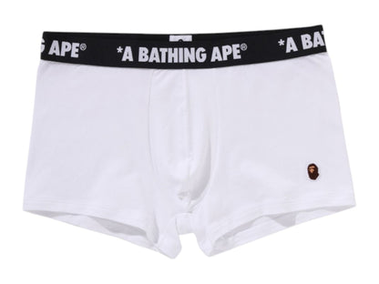 BAPE One Point Trunks White