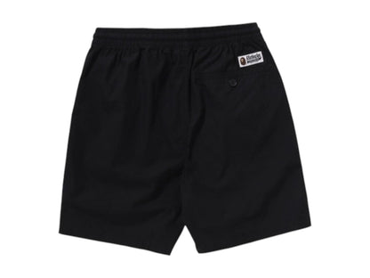 BAPE One Point Twill Relaxed Fit Shorts Black