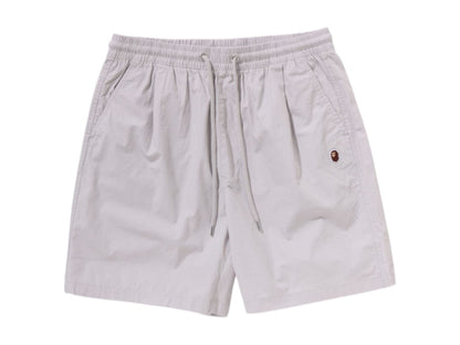 BAPE One Point Twill Relaxed Fit Shorts Gray