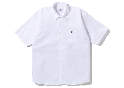 BAPE One Point Wide Fit S/S Shirt White