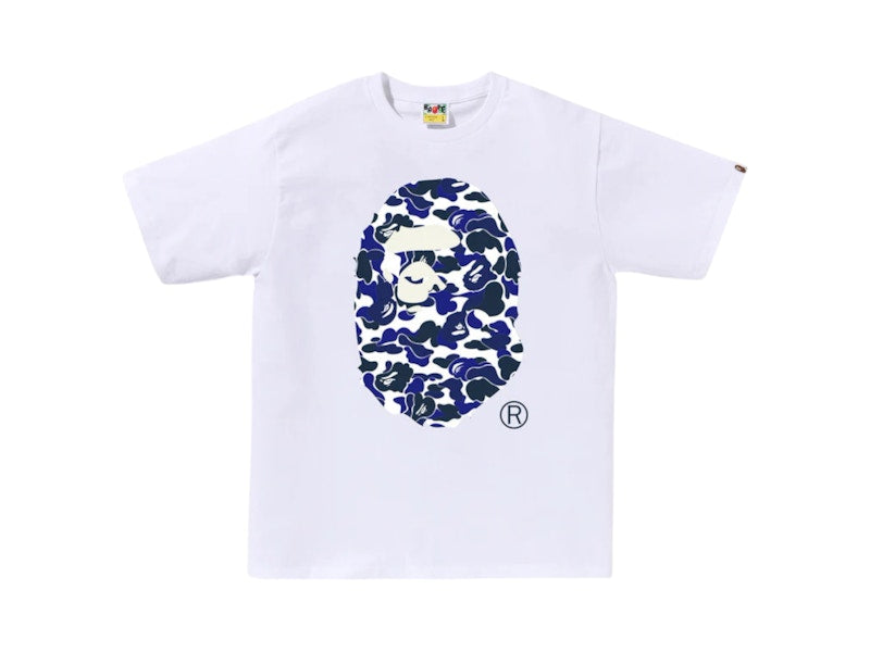 BAPE Online Exclusive Big Ape Head Bapec Tee White