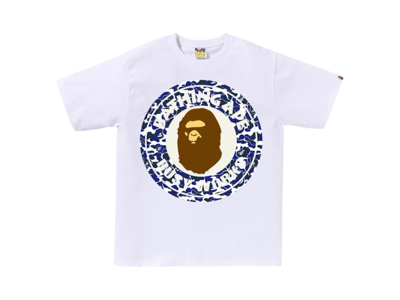 BAPE Online Exclusive Big Busy Works Bapec Tee White