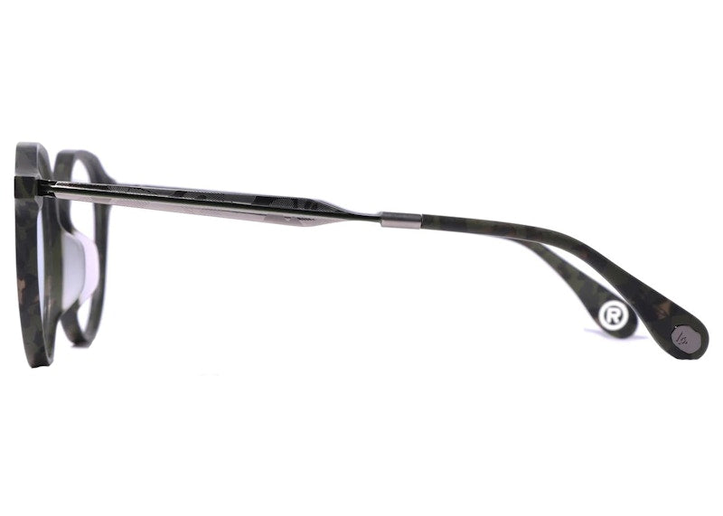 BAPE Optical 1 Flame Sunglasses Green