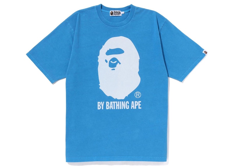 BAPE Overdye By Bathing Ape Relaxed Fit Tee Blue