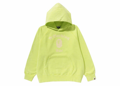 BAPE Overdye Pullover Relaxed Fit Hoodie Yellow