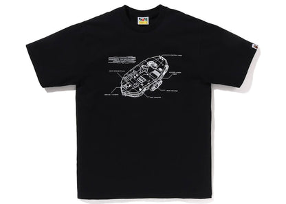 BAPE Package Box #2 Tee (Set of 2) Black White