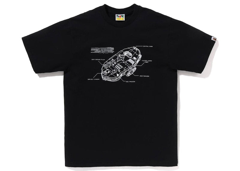 BAPE Package Box #2 Tee (Set of 2) Black White