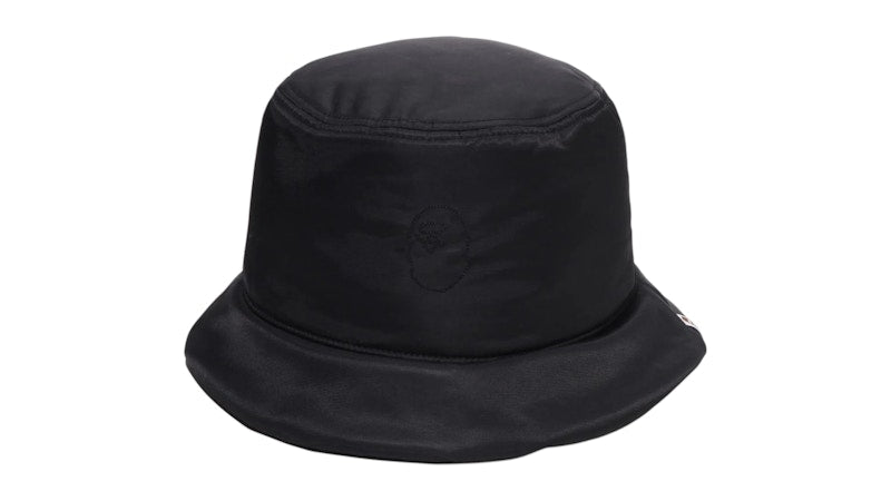 BAPE Padded Bucket Hat Black
