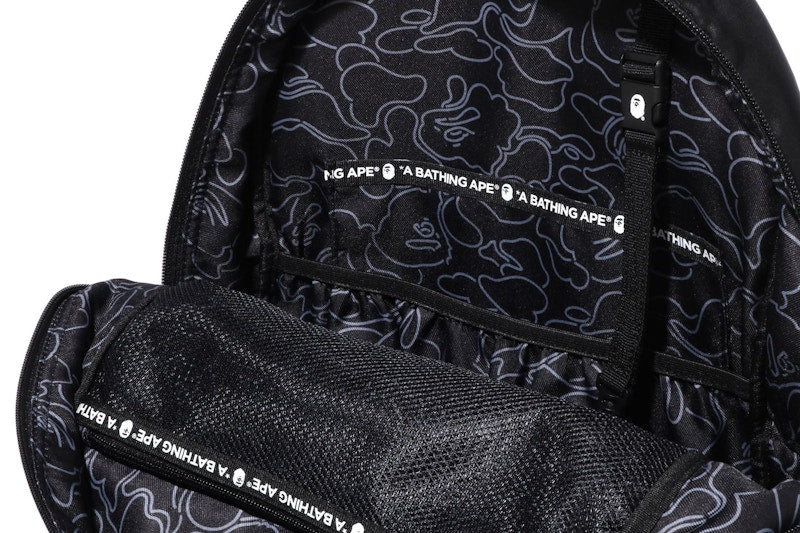 BAPE Padded Nylon Day Pack Black