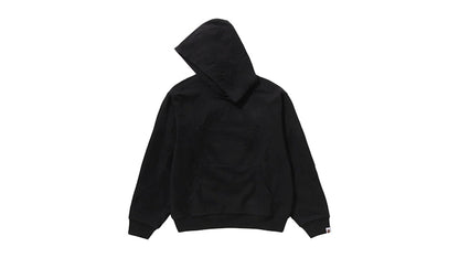 BAPE Padded Shark Cropped Fit Pullover Hoodie Black