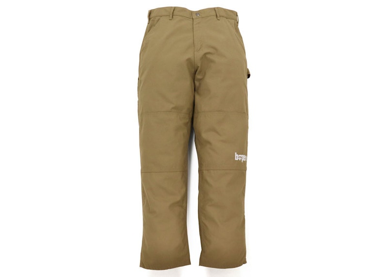 BAPE Painter Pants Beige