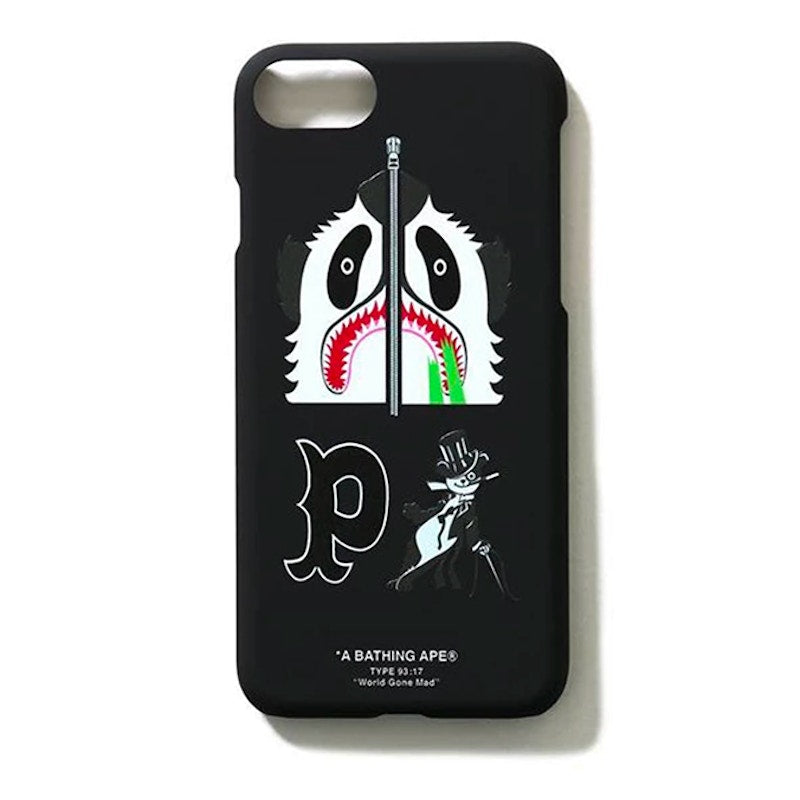 BAPE Panda Iphone 8 Case Black