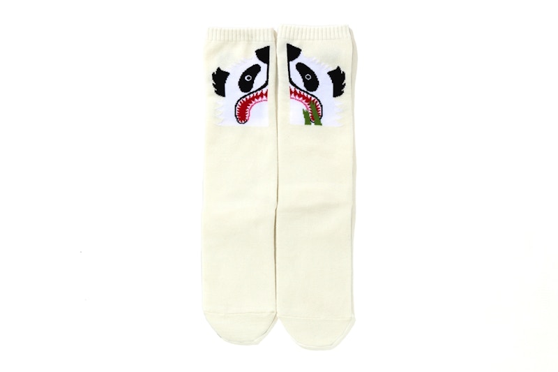 BAPE Panda Socks White