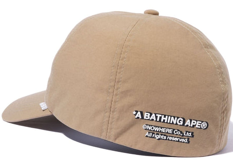 BAPE Panel Cap Beige