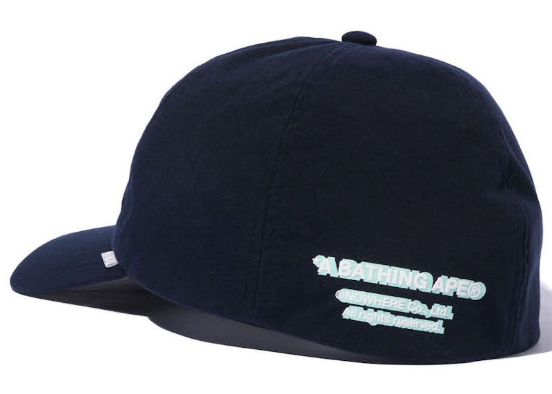 BAPE Panel Cap Navy Blue