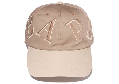 BAPE Panel Cap (SS22) Beige