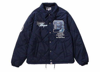 BAPE Patch Coach Jacket Navy