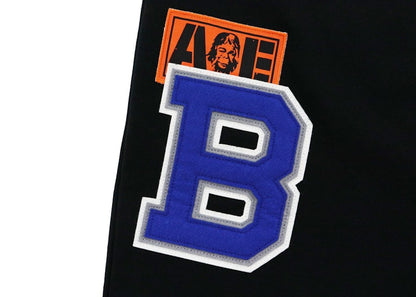 BAPE Patch Sweat Pants Black