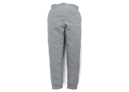BAPE Patch Sweat Pants Gray