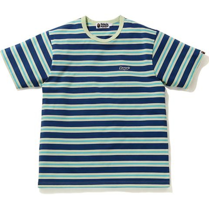 BAPE Patched Hoop Tee Green