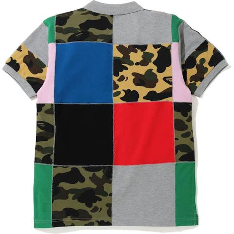 BAPE Patchwork Polo Multi