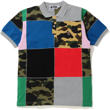 BAPE Patchwork Polo Multi