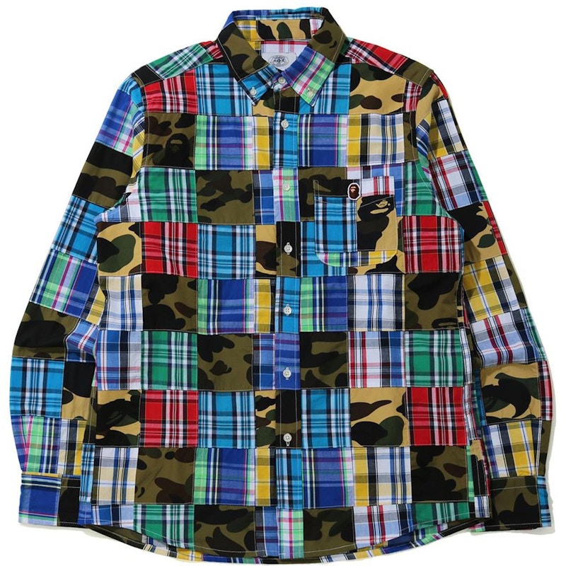 BAPE Patchwork Shirt Multi