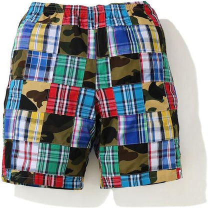 BAPE Patchwork Shorts Multi