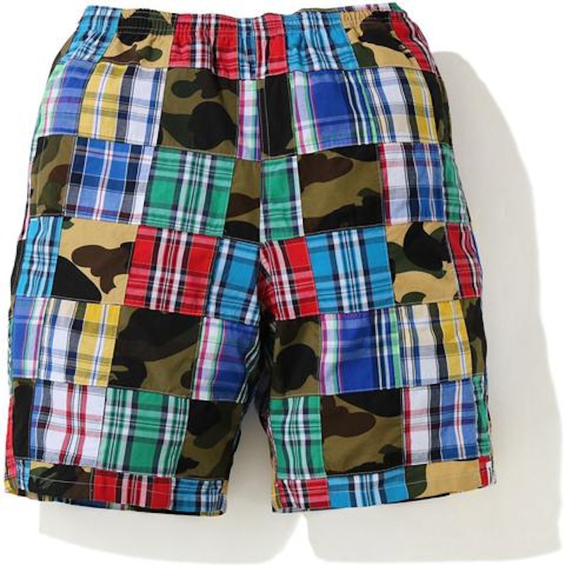 BAPE Patchwork Shorts Multi