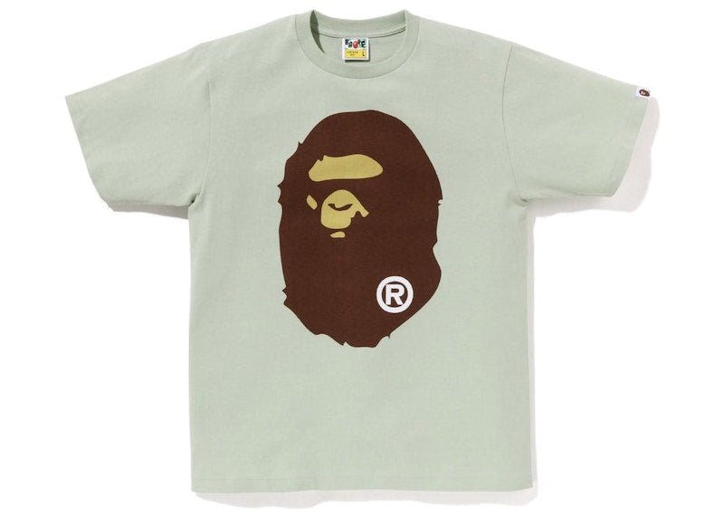 BAPE Pigment Big Ape Head Tee (SS23) Green