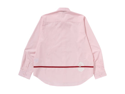 BAPE Plain Dress Shirt Pink