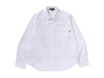 BAPE Plain Dress Shirt White