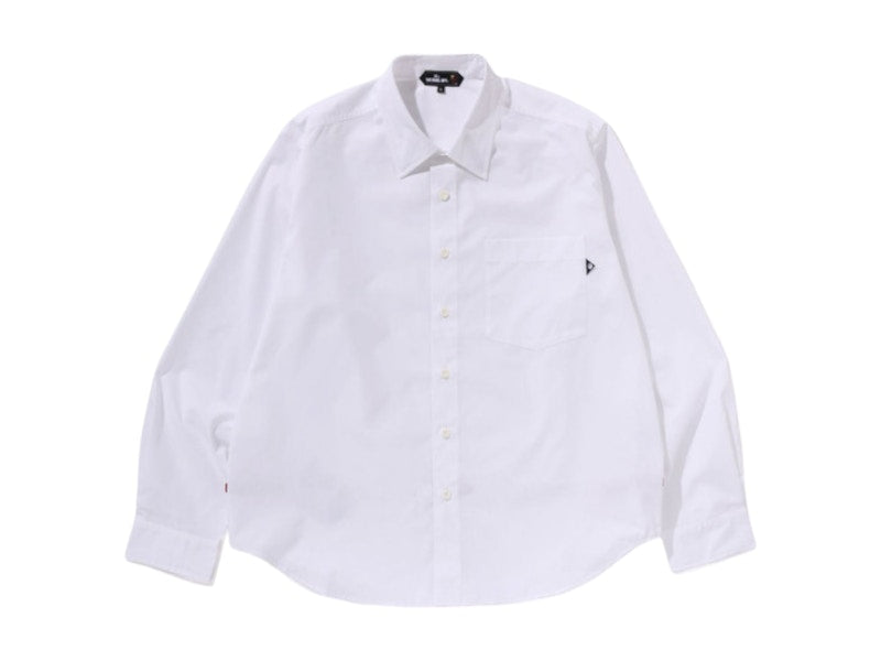 BAPE Plain Dress Shirt White