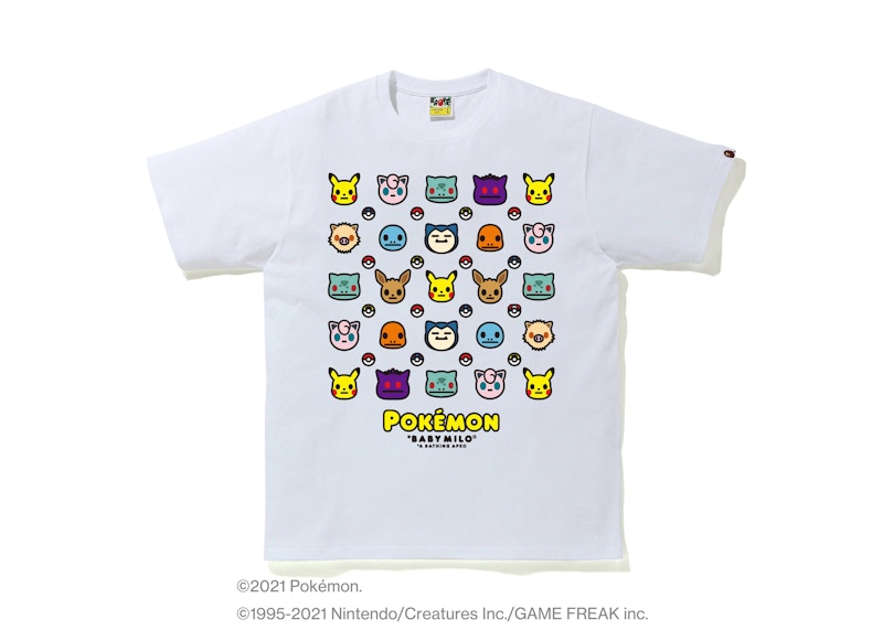 BAPE Pokémon Baby Milo #12 Tee White