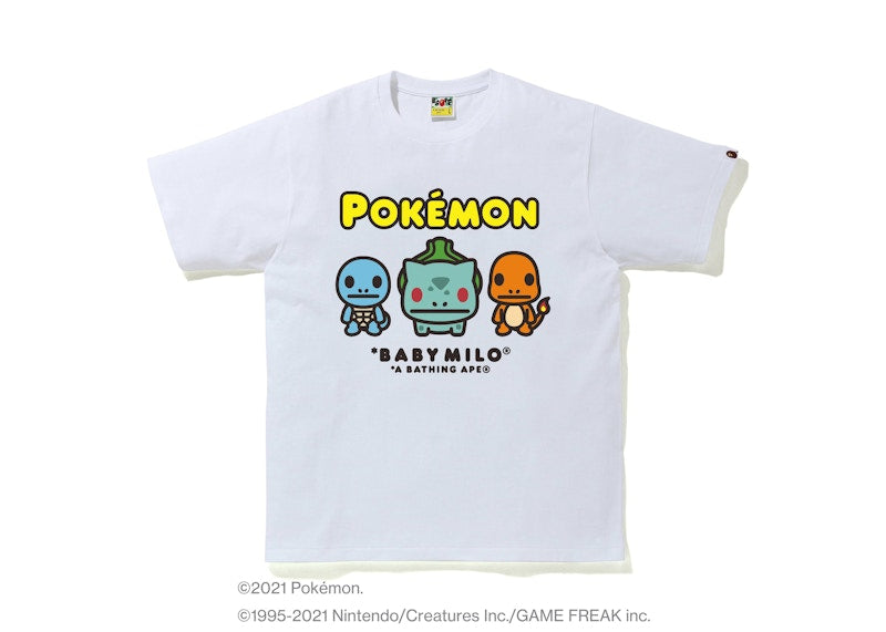 BAPE Pokémon Baby Milo #14 Tee White