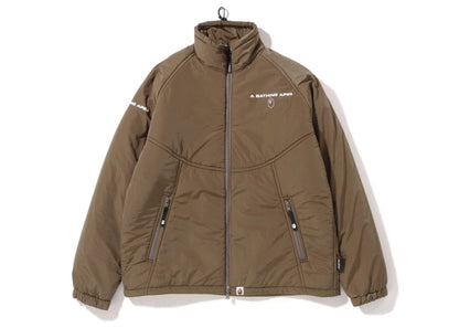 BAPE Polartech Padded Jacket Beige
